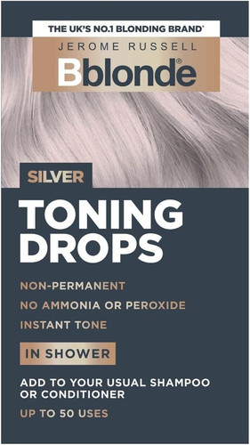 Bblonde silver toning drops - silver,