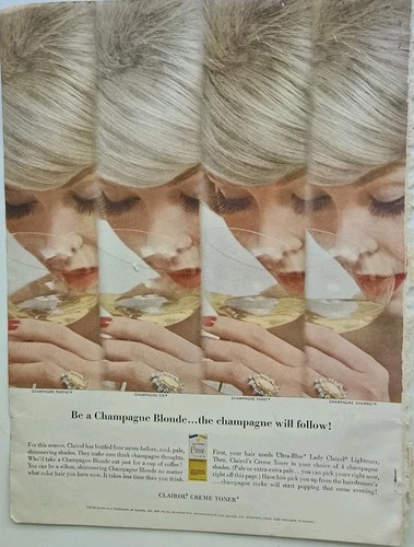 1963 clairol creme hair - creme,