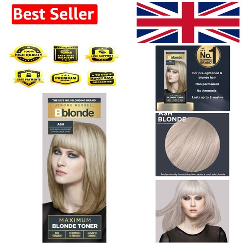 Ash blonde hair toner - blonde,
