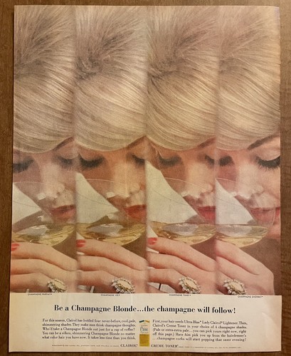 1962 clairol crème toner - 1962,