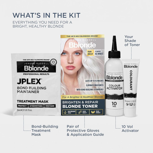 Blonde toner ice white bblonde - ice,