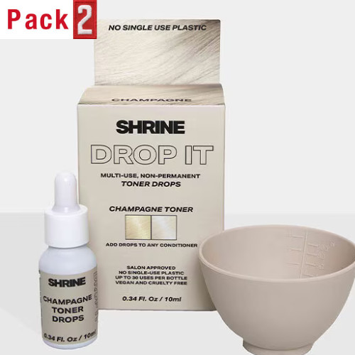 Shrine champagne toner - (2x),